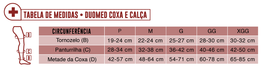 Meia Coxa Struva 35 sem Faixa de Silicone Medi - Maconequi