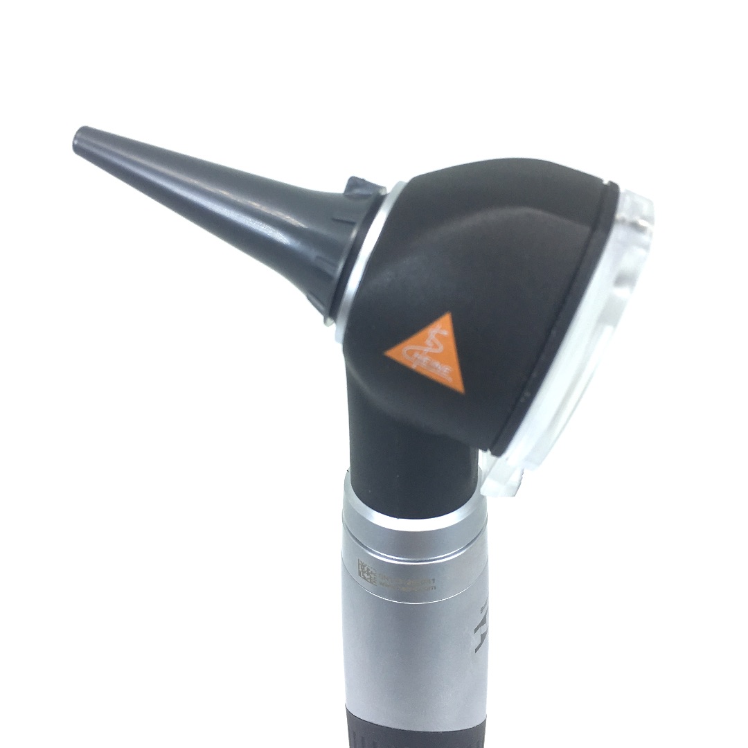 Otoscopio Mini 3000 Heine Preto  Iluminação Halógena