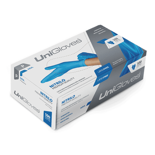 Luva-Nitrilica-Azul-Premium-Unigloves-P