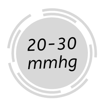 Meia Elástica Venosan Ultraline 20-30mmhg AF 7/8 Meia Coxa Bege Ponteira  Aberta, Ortopedia São Lucas