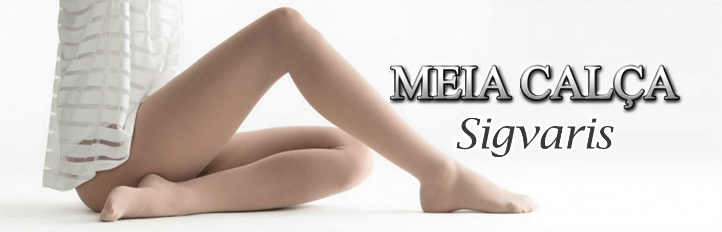 Meia De Compressão Select Comfort Premium Sigvaris Meia Coxa 20-30 mmHg