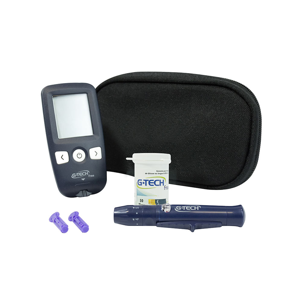 medidor de glicose g tech free