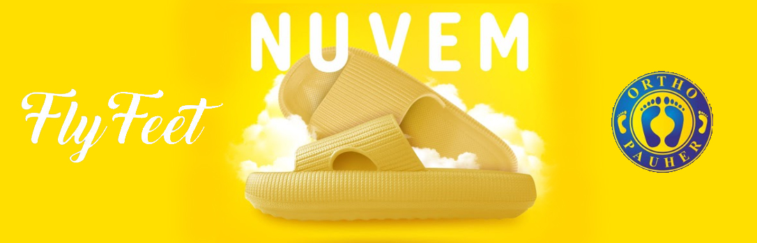 banner fly feet nuvem amarelo