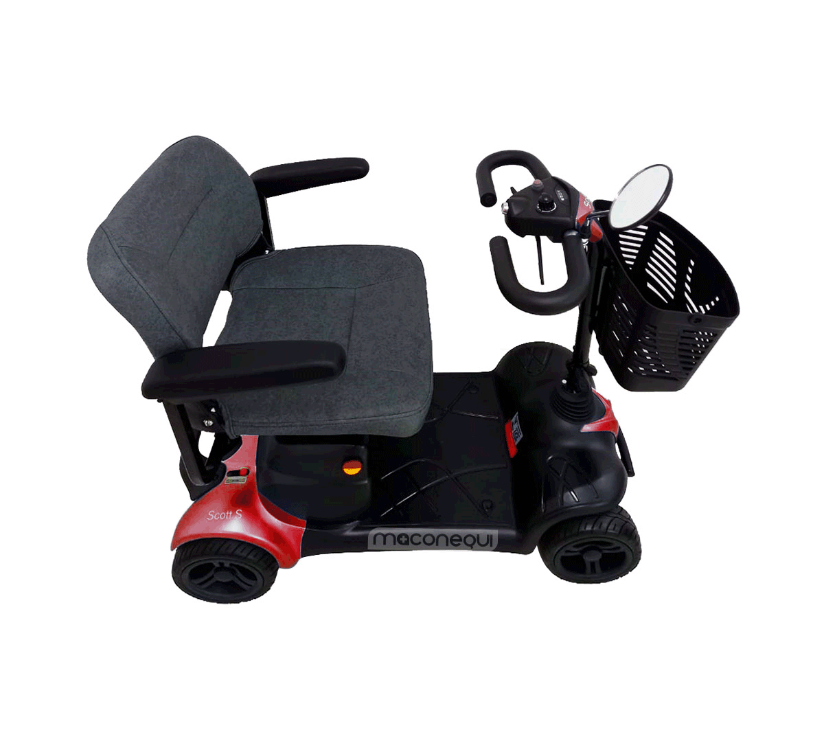 Scooter Scott S Vermelha Ottobock Maconequi