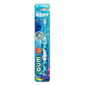 Escova-Dental-Dory-Tubarao-e-Polvo-Verde-com-Luz-que-Pisca-Gum